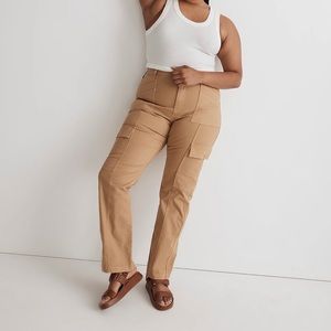 NWT Madewell The Garment-Dyed '90s Straight Cargo Pant